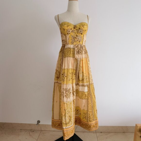 Zimmermann Lucky bandana-print cotton-voile midi dress - Picture 5 of 13